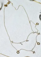 Colar LV  pingentes  - Foto 3