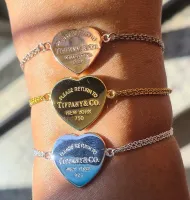Pulseira Coração Central corrente dupla Tiffany&Co  - Foto 3