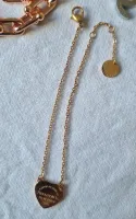 Pulseira Tiffany coração. 