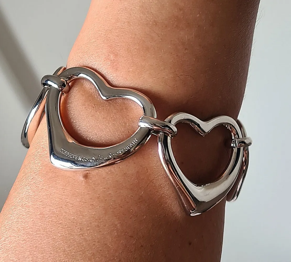Bracelete Corações Tiffany&Co.  Imagem