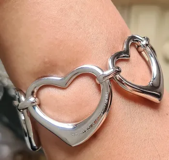 Bracelete Corações Tiffany&Co.  - Foto 2