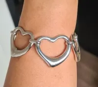Bracelete Corações Tiffany&Co.  - Foto 3