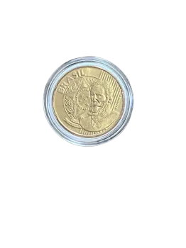 MOEDA 25 CENTAVOS  BAIXA TIRAGEM  2016 - FLOR DE CUNHO 