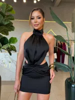 VESTIDO RAFAELA PRETO - Foto 2