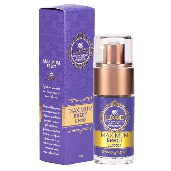 Gel Potencializador Masculino MAXIMUM ERECT 30ml - LX2801