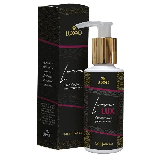 Óleo Afrodisíaco para Massagem Love Lux 120ml - LX3408