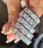 Aliancinhas Moinssant triangulares.  - Foto 6