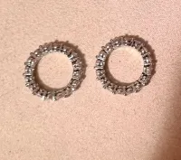 Aliancinhas zirconias  - Foto 4