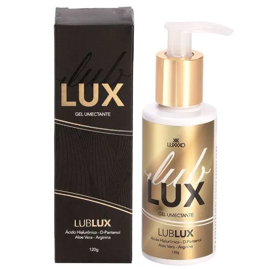 LUB LUX Lubrificante Neutro com Ácido Hialurônico, D-Pantenol, Aloe Vera, Arginina 120ml - 2897LX Imagem