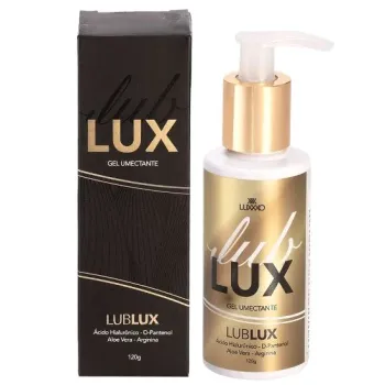 Lubrificante Neutro com Ácido Hialurônico, D-Pantenol, Aloe Vera, Arginina 120ml - 2897LX