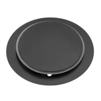 Ralo Click P/banheiro Redondo Preto Black 10x10 Veda Cheiro - Foto 2