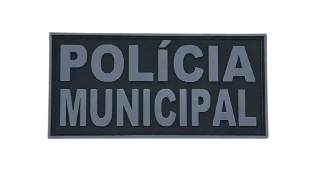 POLICIA MUNICIPAL Emborrachado Para Costas Imagem