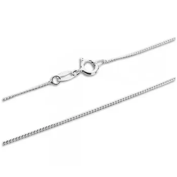 Corrente de prata alta 925 groumet - 45 CM  - 200003