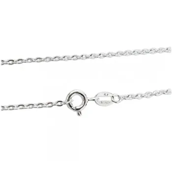 Corrente de prata alta 925 cartier  45 cm - 200485