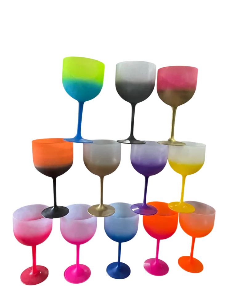  Taça Gin Jateada Cores Escuras