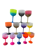  Taça Gin Jateada Cores Escuras