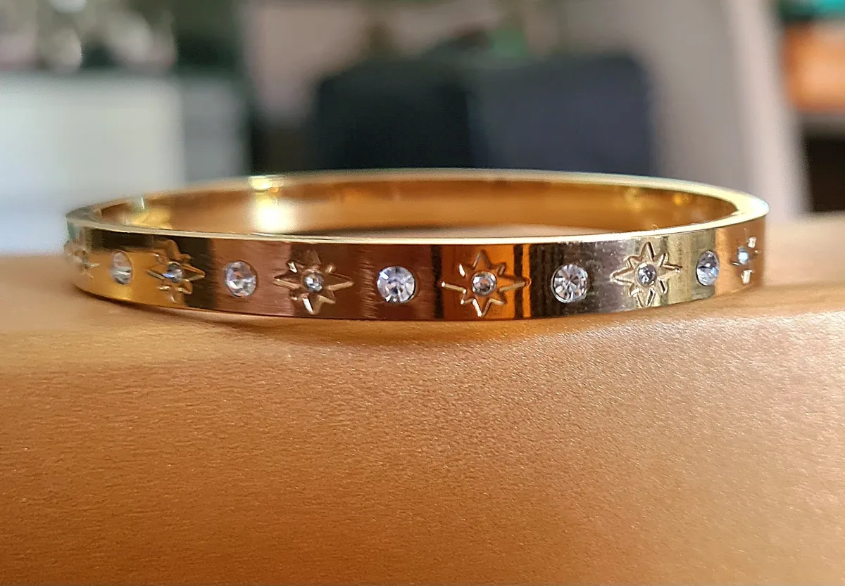 Bracelete fechado Stars Michael Kors 