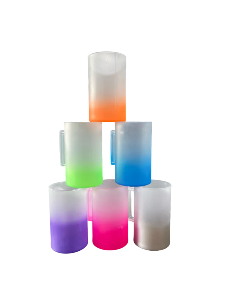 CANECA DE CHOPP ACRILICA JATEADA 300ML