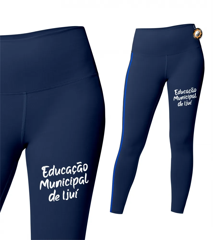 Legging Malha Fitness Apeluciado Munic Ijuí - Adulto Imagem