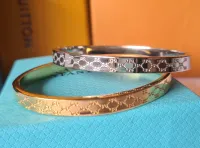 Bracelete gucci semi cravejado.  - Foto 4