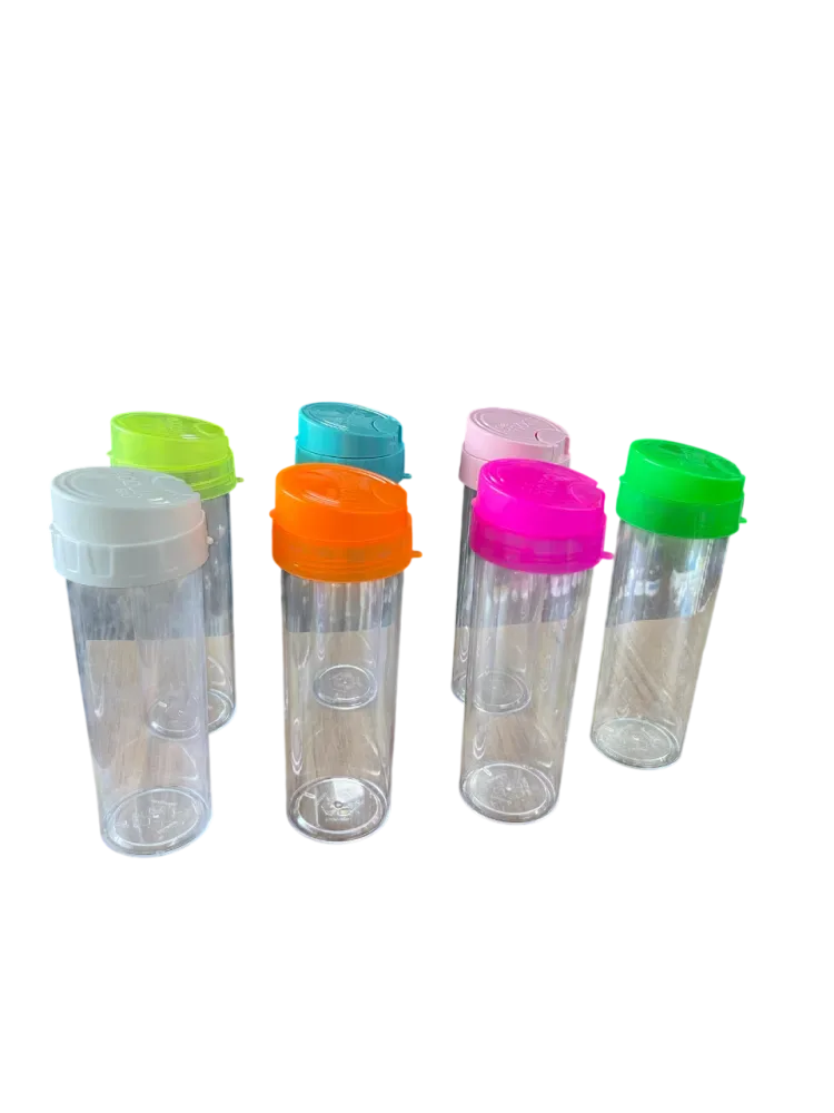 ATACADO SQUEEZE ACQUA BIO CRISTAL C/ TAMPA COLORIDA 480ML Imagem