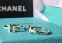 Anel T fino azul  - Foto 3