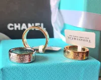 Anel logo T&Co ponto de luz 