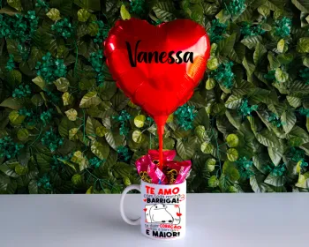 Balloon Mug – Presente Criativo e Personalizado
