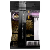 PRESERVATIVO SKYN ELITE 3 UNIDADES ULTRAFINO E ULTRASENSITIVE - BLOWTEX.                                                  LIBYSEXSHOP - Foto 3