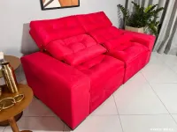 Sofá Retrátil e Reclinável Toronto 2 metros fibra silicone oferta ! - Foto 15