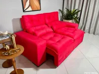 Sofá Retrátil e Reclinável Toronto 2 metros fibra silicone oferta ! - Foto 16