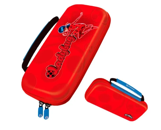 Case Protetor Hyperkin Hard Shell Carrying Miraculous Ladybug - Nintendo Switch