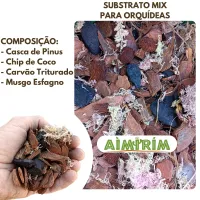 Substrato Mix Chip Carvão Esfagno Pinus - Foto 2