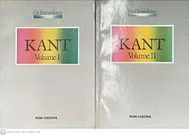 OS PENSADORES KANT - 2 VOLUMES 1 E 2 (PRODUTO USADO - MUITO BOM)