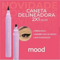 Caneta Delineadora 2x1 Mood Ruby Rose - Foto 3