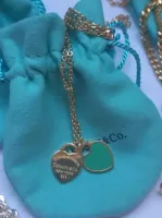 Colar mini corações rosa Tiffany&Co Semijoia - Foto 4