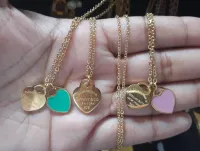 Colar mini corações rosa Tiffany&Co Semijoia - Foto 5