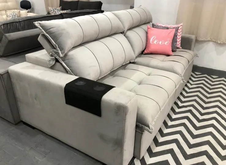 Sofá Master New – Conforto e Modernidade em Grande Estilo 2,20 metros