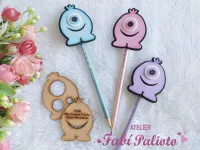 G1.862  Gabarito de Moldes  em MDF  Ponteira Fofura 1