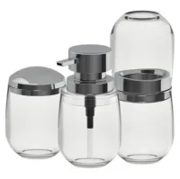 Kit Banheiro Belly transparente - Foto 2