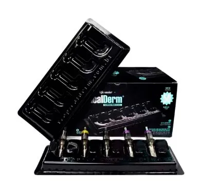 Suporte Descartável para Cartuchos  TropicalDerm - Caixa com 50 Unidades