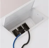 Kit com 3 unidades Módulo de Tomadas Elétricas Concept Nobile - Foto 2