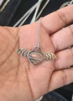 Colar coração com asas Tiffany&Co