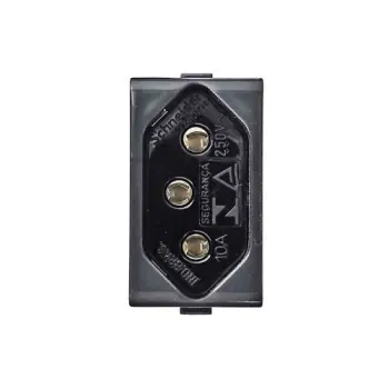 Kit com 3 Unidades Módulo de Tomadas Elétricas Lexus - Foto 2