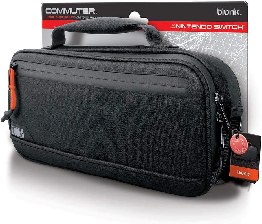 Case Commuter Bionik  Preta - Nintendo Switch (BNK-9030)  Imagem