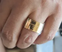 Anel Michael Kors plaquinhas  - Foto 9