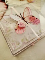CAIXA BORBOLETA -  COM FUNDO PERSONALIZADO