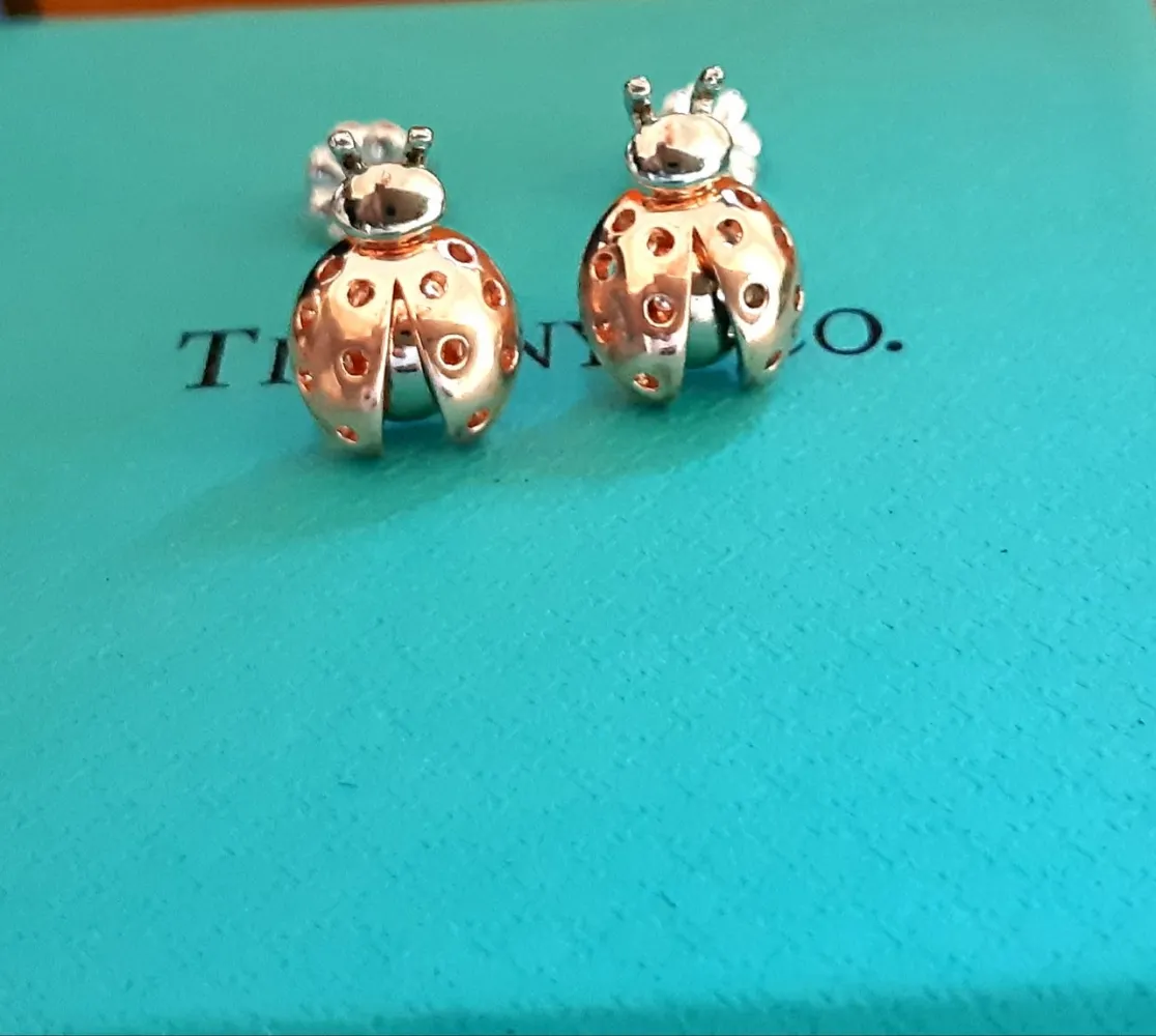 Brinco Lady Bug Tiffany 