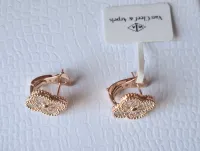 Brincos VCA com brilhantinhos. Van Cleef & Arpels.  - Foto 4