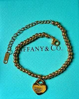 Pulseira de contas Tiffany&Co semijoia  - Foto 2